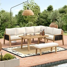 Garden Lounge Set Acacia