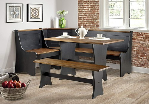 Black wooden top - 3,