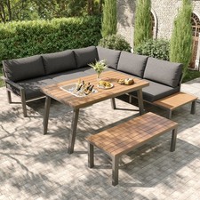 7 Seater Garden Corner Sofa