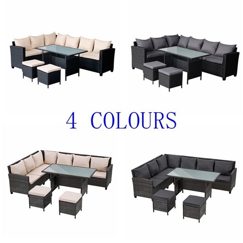 Seater rattan furniture set - 8,