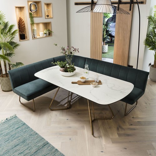 Modern corner bench dining - modern,
