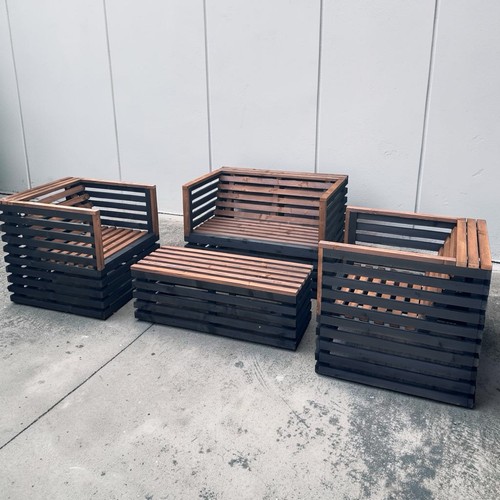 Garden seating set bench - garden,