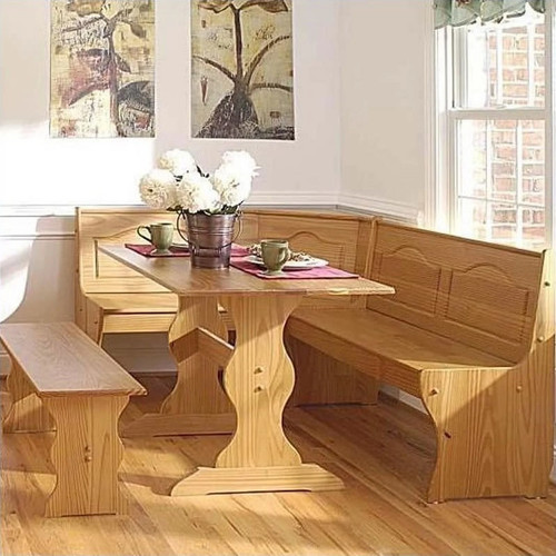 Kitchen nook 3pc solid - 3pc,