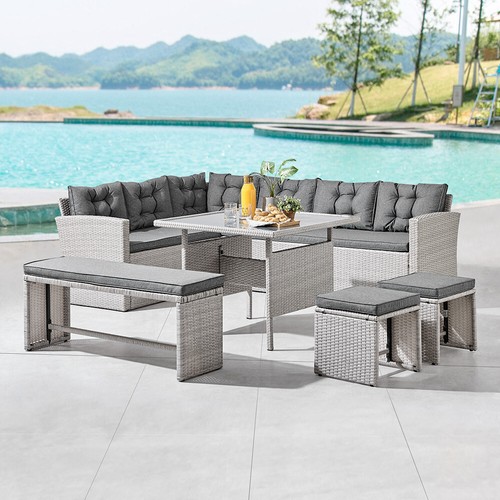 Garden furniture dining set - garden,